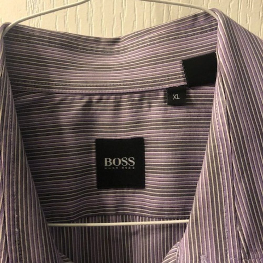 Hugo Boss L/S Dress Shirt size XL  used
